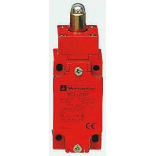 Telemecanique Sensors XCL-J Series Roller Plunger Limit Switch 1 NO/1 NC IP66 Zinc Alloy Housing 240V AC 3A 