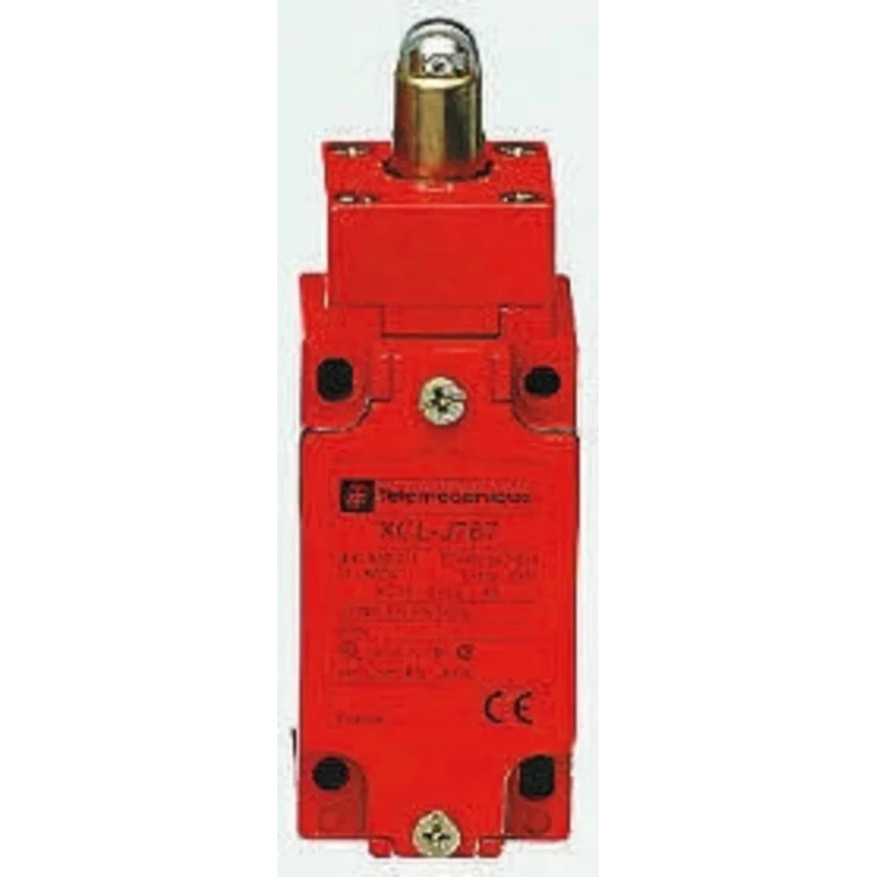 Telemecanique Sensors XCL-J Series Roller Plunger Limit Switch 1 NO/1 NC IP66 Zinc Alloy Housing 240V AC 3A 