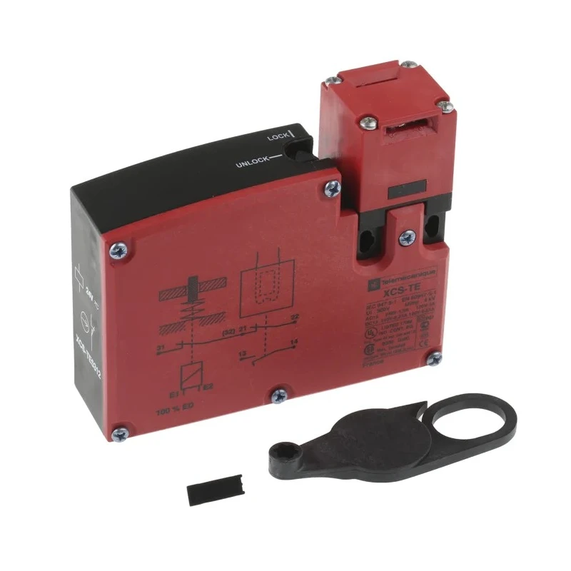 Telemecanique Sensors XCS-TE Series Key Operated Safety Switch, Power to Unlock Actuator Included, 24V AC/DC, IP67 XCSTE5312