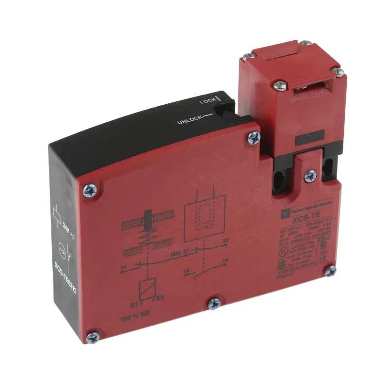 Telemecanique Sensors XCS-TE Series Key Operated Safety Switch, Power to Unlock Actuator Included, 24V AC/DC, IP67 XCSTE5312