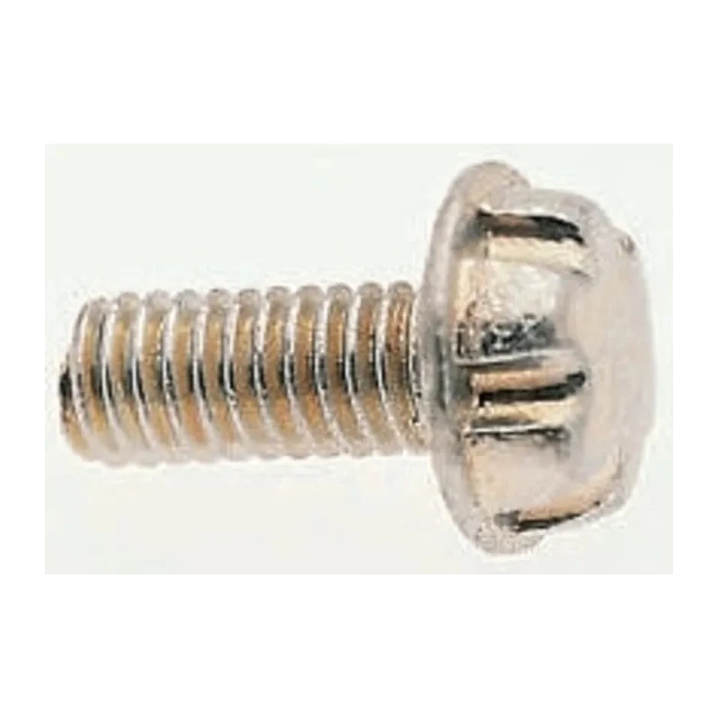 System Zero Plain Stainless Steel Flange Button Tamper Proof Security Screw M6 x 40 mm SZM0640-S