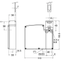 Telemecanique Sensors XCS-TE Series Key Operated Safety Switch, Power to Unlock Actuator Included, 24V AC/DC, IP67 XCSTE5312