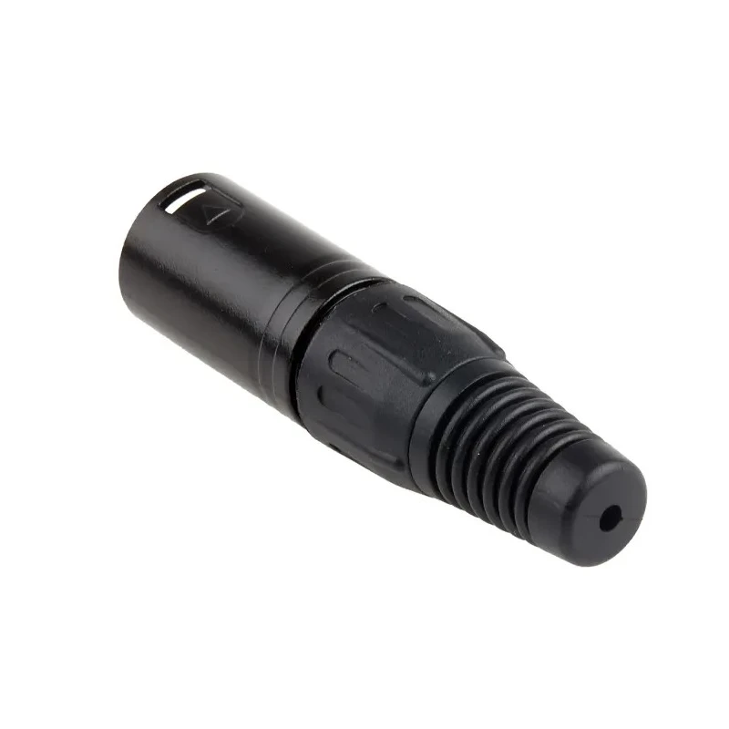 RS PRO Cable XLR Connector, Straight Male, 3 Way, Silver Plating 455-122