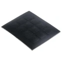 RS PRO Square Polymer Non-Slip Pad 20.5mm Width x 20.5mm Length, 3mm Thickness 302-3107