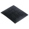 RS PRO Square Polymer Non-Slip Pad 20.5mm Width x 20.5mm Length, 3mm Thickness 302-3107