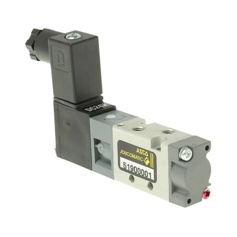 EMERSON ? ASCO EMERSON ASCO Pneumatic Solenoid Valve 5/2 Solenoid Metric Series 519 24V DC Manifold Mount 51900001