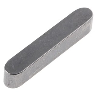 RS PRO Steel 5 mm Height 5 mm Width 30 mm Length Feather Key 302-4093