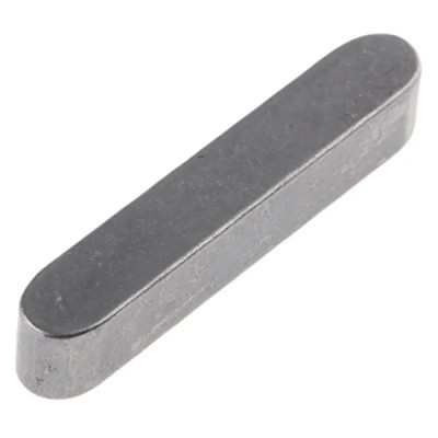 RS PRO Steel 5 mm Height 5 mm Width 30 mm Length Feather Key 302-4093