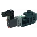 EMERSON ? ASCO Pneumatic Solenoid Valve Pilot G 1/8, 3-Port, 3/2 NC, 24V DC, Polyacetal Body, 8 Bar Max Pressure 52000189