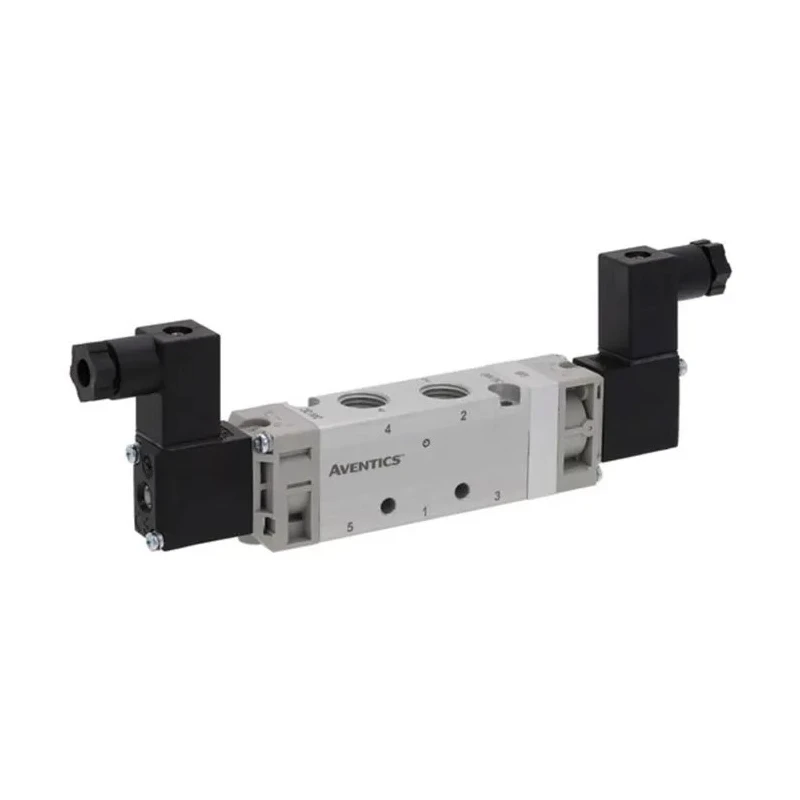 EMERSON ? ASCO Pneumatic Solenoid Valve 5/2 Solenoid G 521 Series 230V ac 52100008