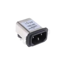 Schaffner 250V AC 3A Panel Mount IEC Filter Male Faston FN9226-3-06
