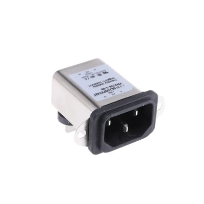 Schaffner 250V AC 3A Panel Mount IEC Filter Male Faston FN9226-3-06