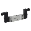 EMERSON ? ASCO EMERSON ASCO Pneumatic Solenoid Valve Pilot G 1/8, 230V AC, 5 Ports, 520 Series 52000012