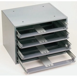 Durham 4 Cell Grey Steel Compartment Box 381 mm x 508 mm x 400 mm 303-4747