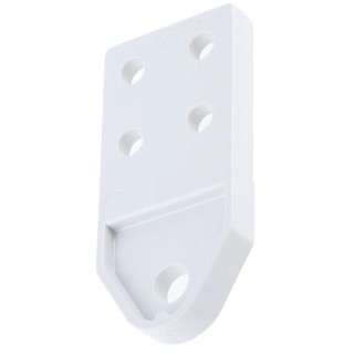 ABB Europa Series Polycarbonate Wall Bracket for Use with Universal 140 mm 12858 M128580000