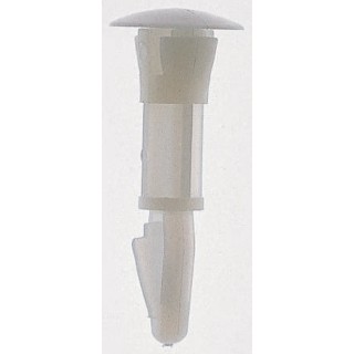 Essentra Reverse Locking Nylon PCB Support Pillar, 9.5 mm Height, 21 mm Overall Height, 4 mm PCB Hole, 10 mm CRLCBSR-6-01