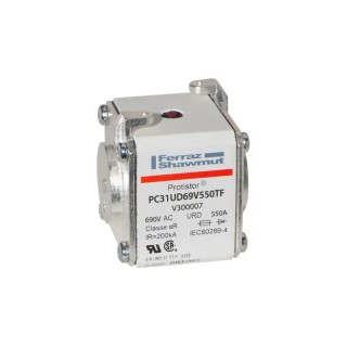Mersen 550A Size 31 FF Square Body Fuse 700V V300007 / PC31UD69V550TF