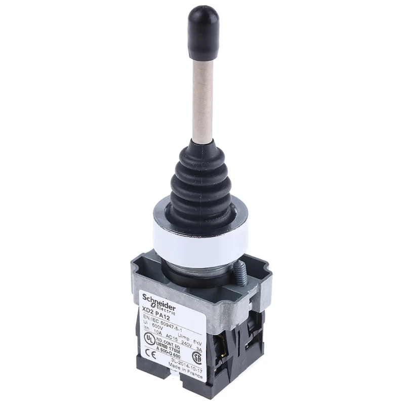 Schneider Electric Harmony XD2 2-Axis Joystick Lever Slow Break, IP65, 230V AC, 3A XD2PA12