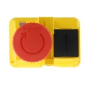 Schneider Electric Emergency Stop Push Button, Turn to Release, Mushroom Head 40mm Diameter, IP55, Red GV2K031