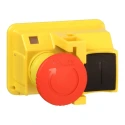 Schneider Electric Emergency Stop Push Button, Turn to Release, Mushroom Head 40mm Diameter, IP55, Red GV2K031