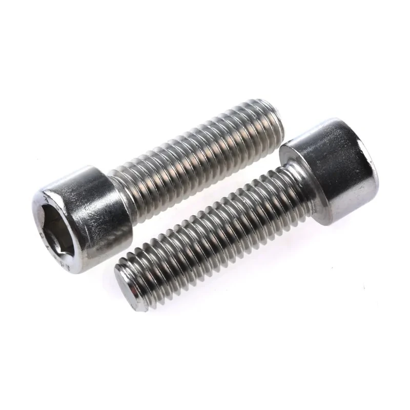 RS PRO Plain Stainless Steel Hex Socket Cap Screw, Hex Socket Drive, M12 x 40 mm 304-4457