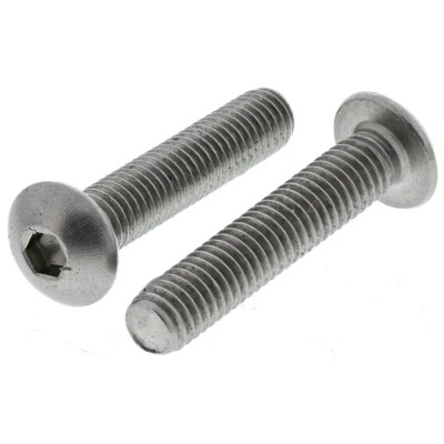 RS PRO Bright Zinc Stainless Steel Hex Socket Cap Screw M5 x 25 mm Grade 10.9 304-4643