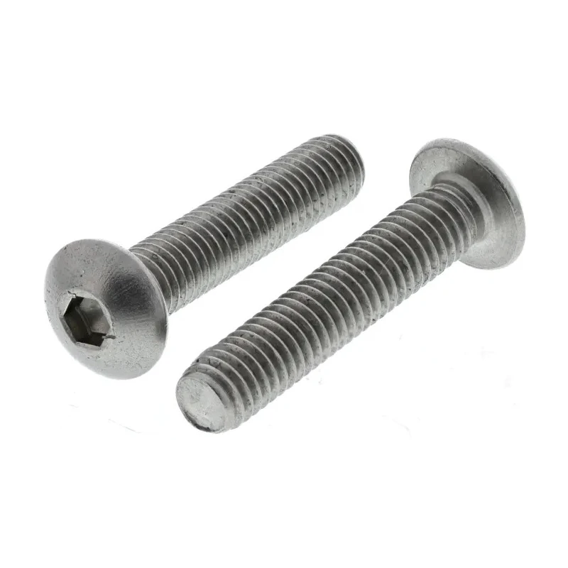 RS PRO Bright Zinc Stainless Steel Hex Socket Cap Screw M5 x 25 mm Grade 10.9 304-4643