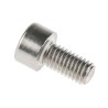 RS PRO Plain Stainless Steel Hex Socket Cap Screw, Hex Socket, M5 x 10 mm 304-4586