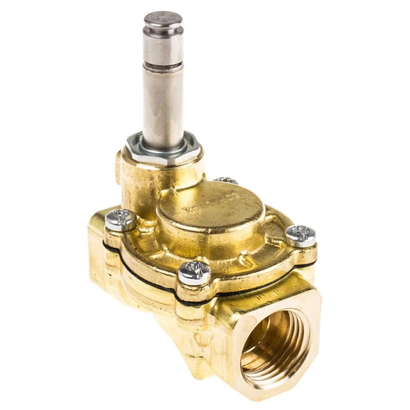 EMERSON ? ASCO Solenoid Valve 2 Port NC Brass Body 230V AC 10 bar SCE238D002.230/50-60