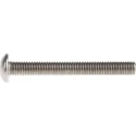 RS PRO Bright Zinc Stainless Steel Hex Socket Cap Screw, Hex Socket Drive, M5 x 40 mm 304-4766
