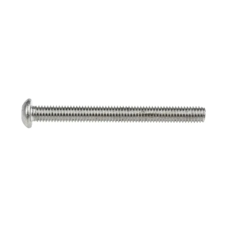 RS PRO Bright Zinc Stainless Steel Hex Socket Cap Screw, Hex Socket Drive, M6 x 60 mm 304-4700