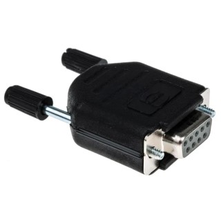 HARTING 9 Way Straight Cable D-Sub Connector Female 6667009910499