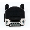 HARTING 9 Way Straight Cable D-Sub Connector Female 6667009910499