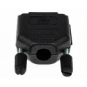 HARTING 9 Way Straight Cable D-Sub Connector Female 6667009910499
