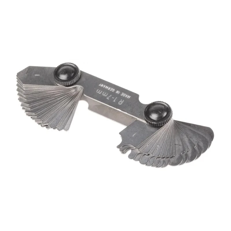 MikronTec Metric Radius Gauge Set with Sizes 1 mm to 7 mm 1724 1-7MM