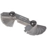 MikronTec Metric Radius Gauge Set with Sizes 1 mm to 7 mm 1724 1-7MM
