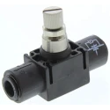 Legris 7770 Series In-line Flow Controller Regulator, Inlet Female, Male, Male/Female, Outlet Male/Female 7770 10 00