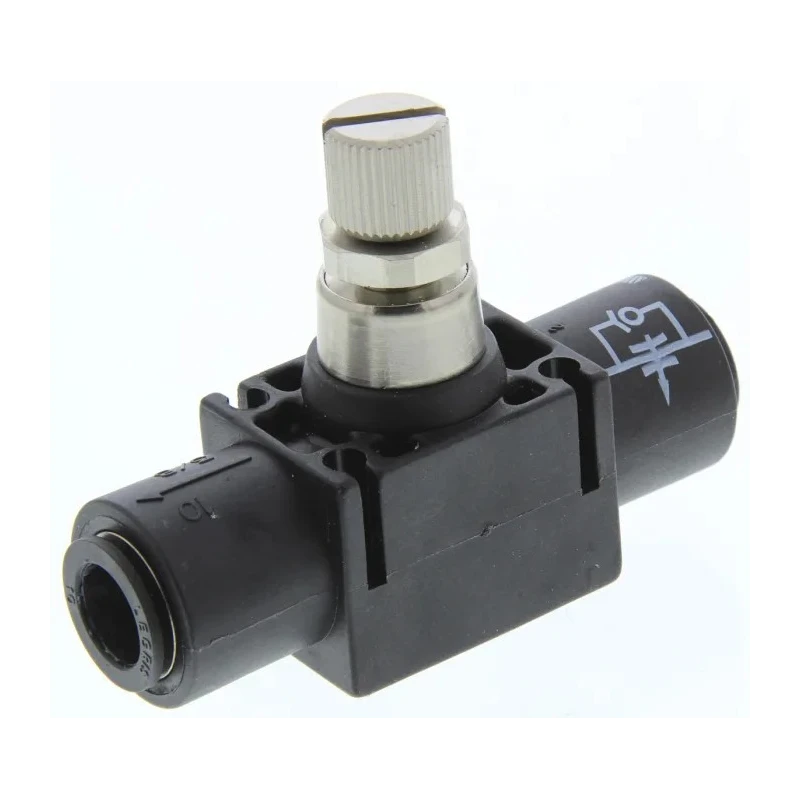 Legris 7770 Series In-line Flow Controller Regulator, Inlet Female, Male, Male/Female, Outlet Male/Female 7770 10 00