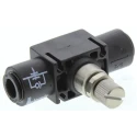 Legris 7770 Series In-line Flow Controller Regulator, Inlet Female, Male, Male/Female, Outlet Male/Female 7770 10 00
