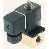 Burkert Brass Bodied Solenoid Valve 3 Port Normally Closed 230V AC 125339