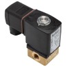 Burkert Compact Brass Body 2 Port Normally Closed Solenoid Valve 134243, 230V AC, 16 bar, 3.18 mm Ports 134243