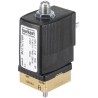 Burkert 3 Port NC Brass Solenoid Valve, 24V AC, 2mm Orifice Diameter, Max 10 bar Pressure, Model 125368