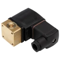 Burkert Compact Brass Body 2 Port Normally Closed Solenoid Valve 134243, 230V AC, 16 bar, 3.18 mm Ports 134243