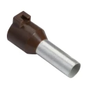 Schneider Electric Linergy DZ5 Insulated Bootlace Ferrule Copper Terminal, 4.95 mm Pin Diameter, 12 mm Pin Length DZ5CA102