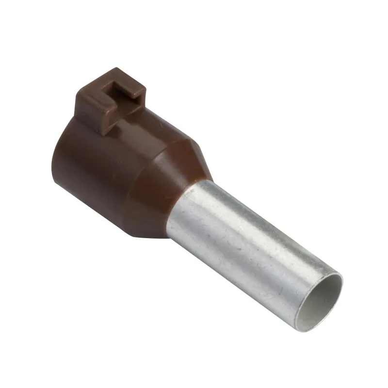 Schneider Electric Linergy DZ5 Insulated Bootlace Ferrule Copper Terminal, 4.95 mm Pin Diameter, 12 mm Pin Length DZ5CA102