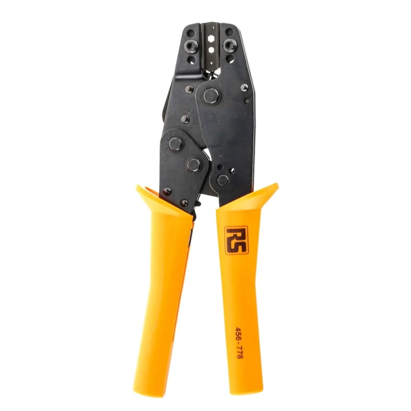 RS PRO High-Quality Precision Crimp Tool for SMB Connectors with Hardened Steel Jaws and Insulated Handles 456-778