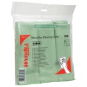 WYPALL Wypall Green Microfibre Cloths for Glass and Mirror Cleaning Dry Use Bag of 6 Per Pack 400 x 400 mm 8396