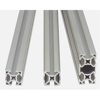 FlexLink Silver Aluminium Strut Profile 44 x 44 mm 5.6 mm Groove 2 m Length Series XD XDBM 2X44