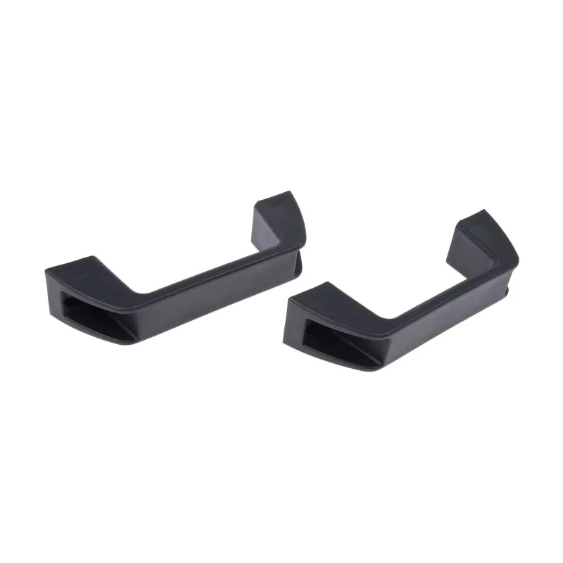 RS PRO Matt Black Plastic Arch Shape Handle 40 mm Height, 28 mm Width, 140 mm Length 456-490