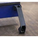 RS PRO Matt Black Plastic Arch Shape Handle 40 mm Height, 28 mm Width, 140 mm Length 456-490